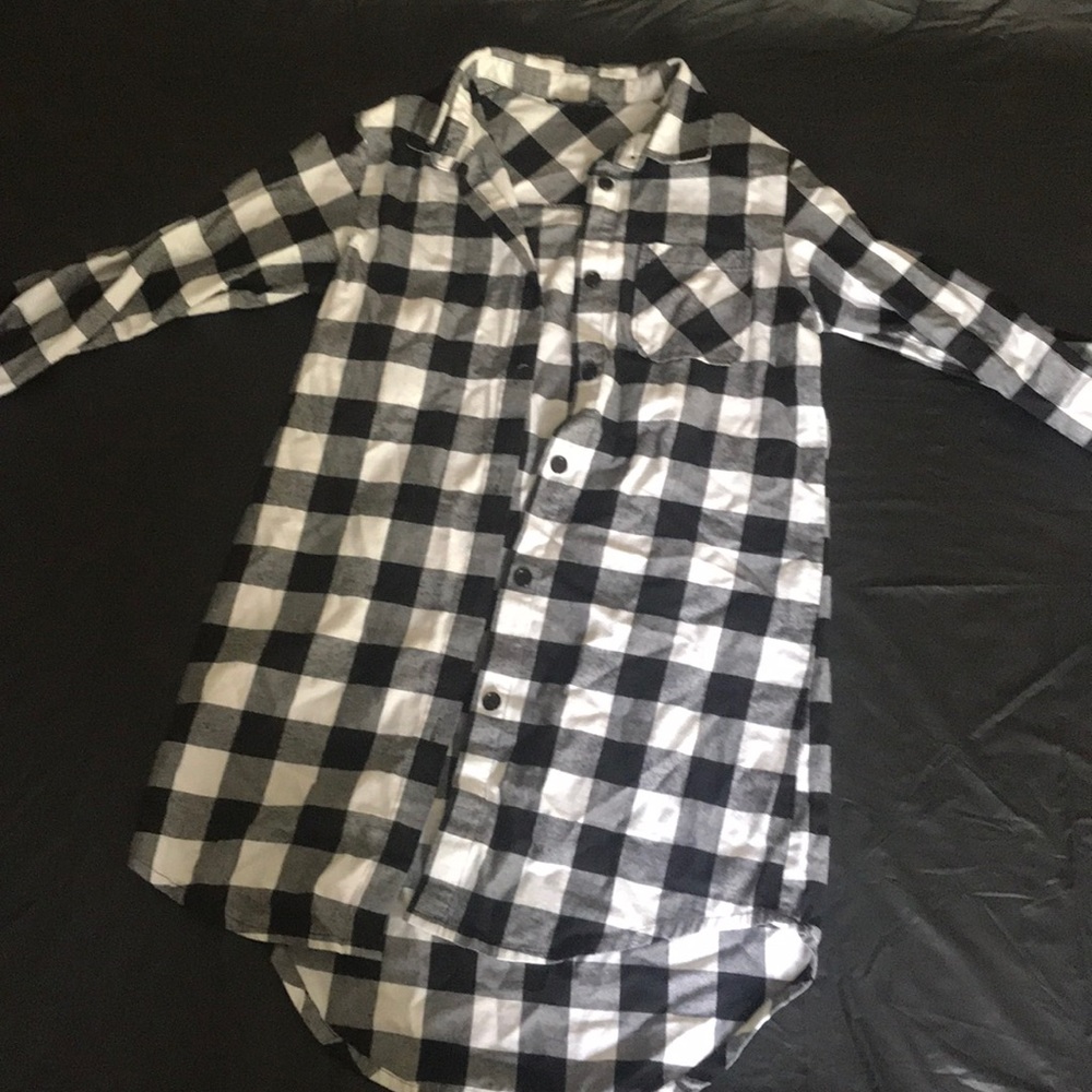 Long flannel